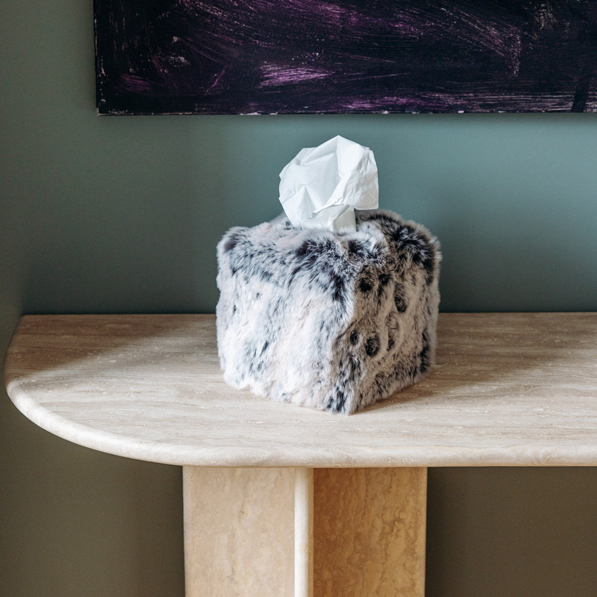 Glacier Tissue Box Cover