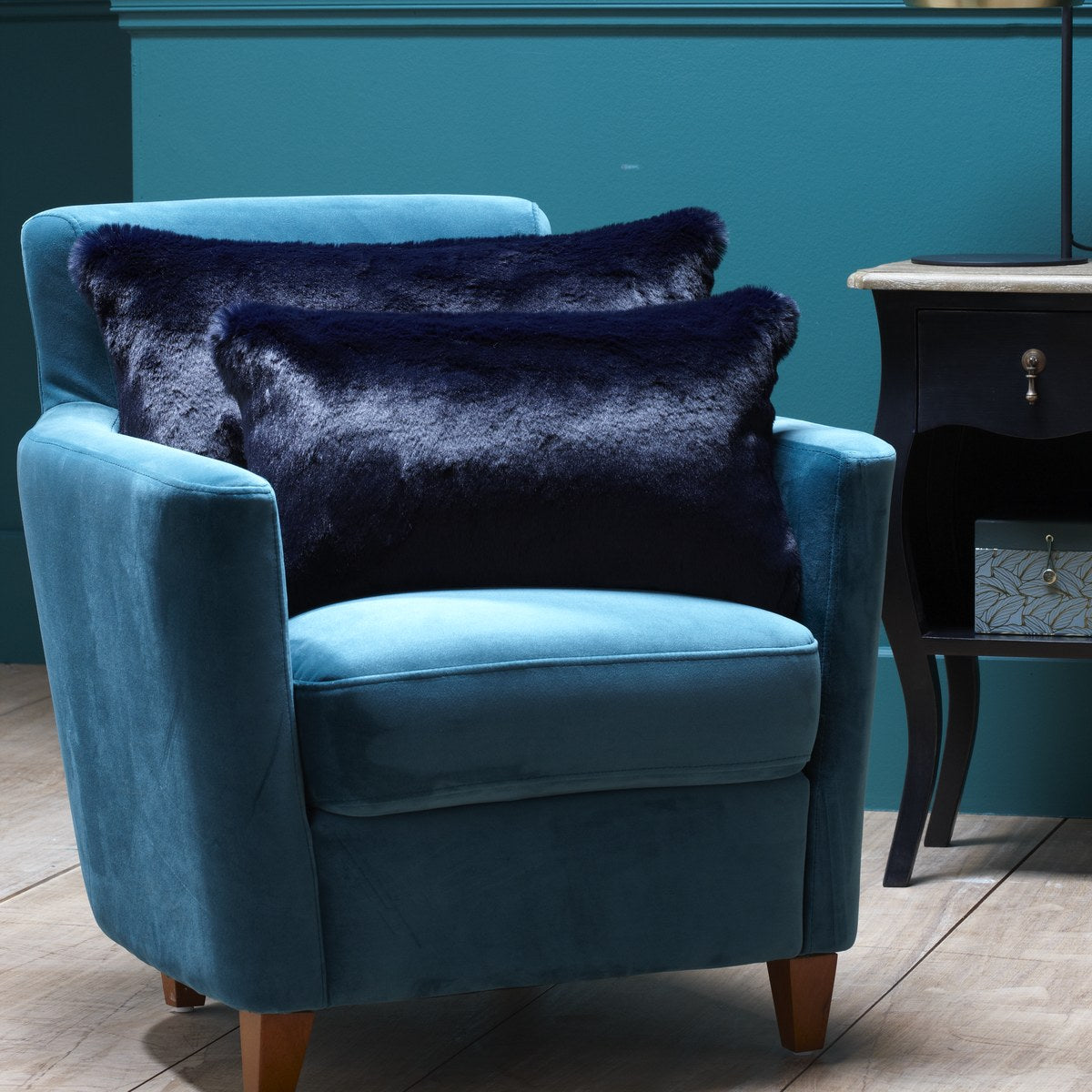 Navy Blue Cushion