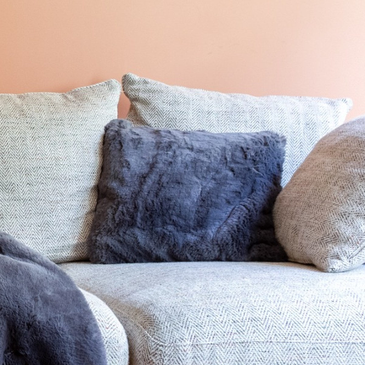 Coussin Gris Smoky