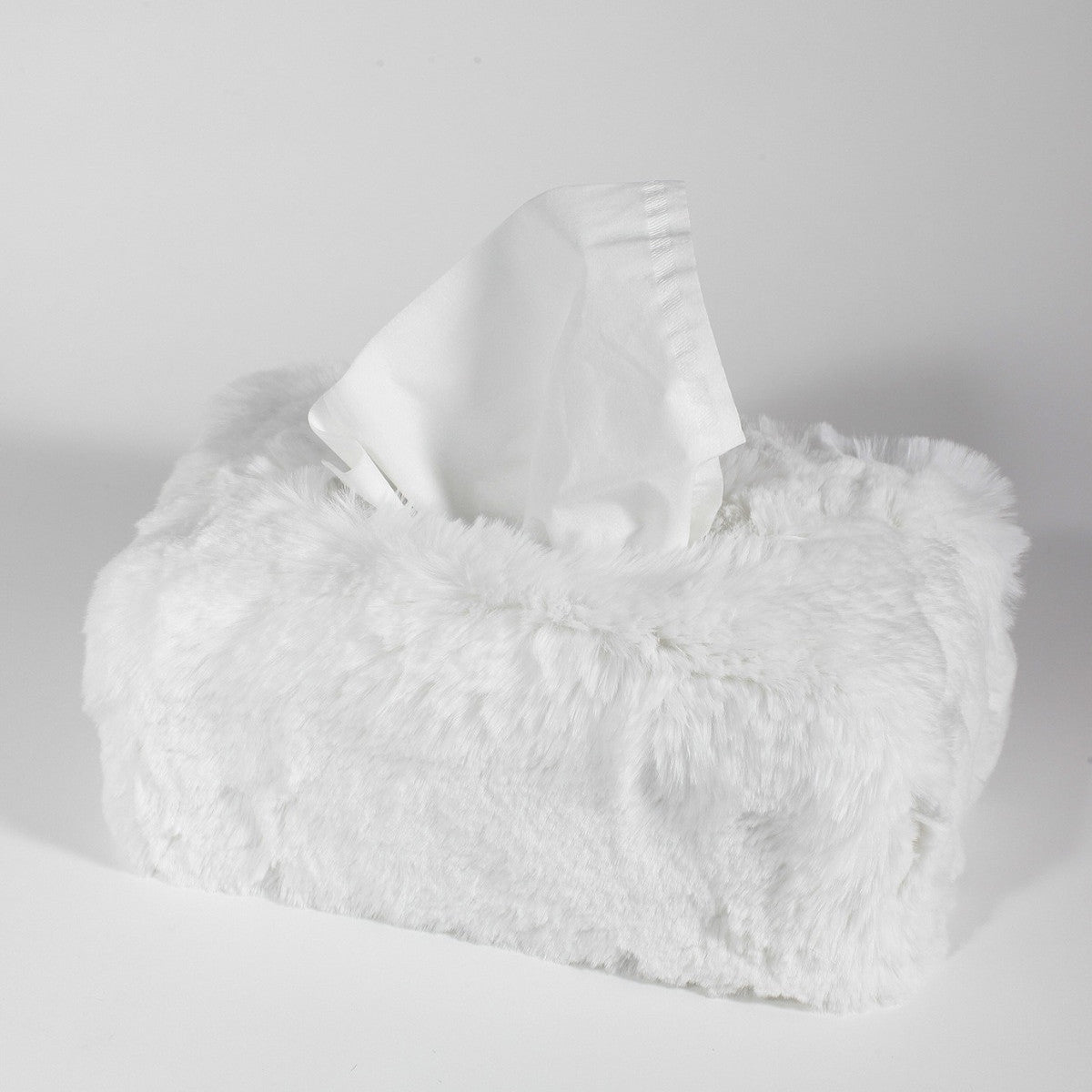 Housse Boîte à mouchoirs Blanc