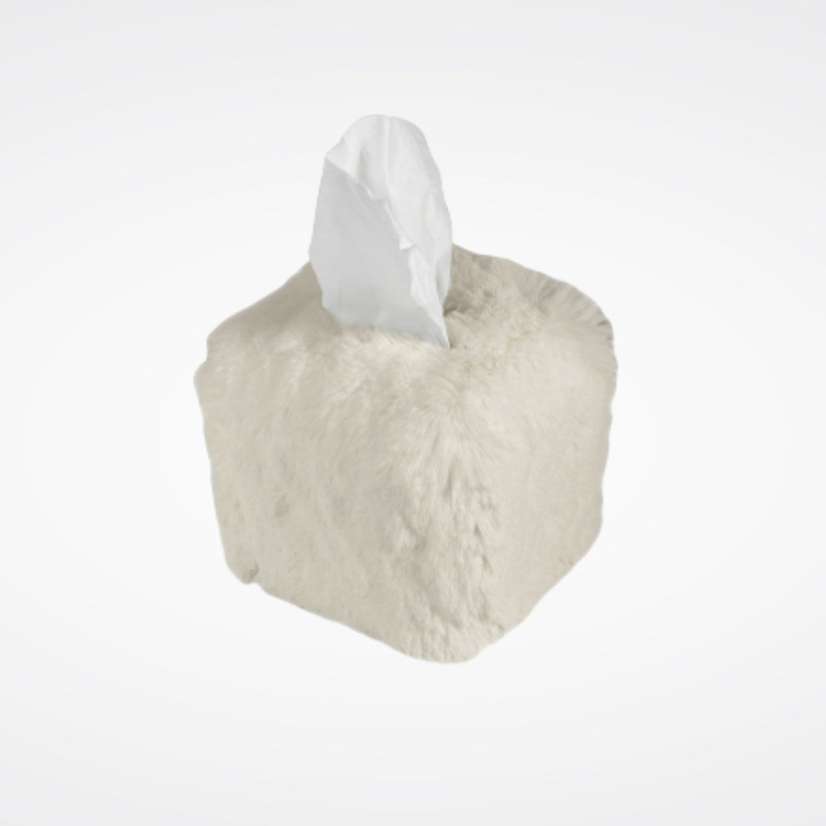 Housse Boîte à mouchoirs Crème