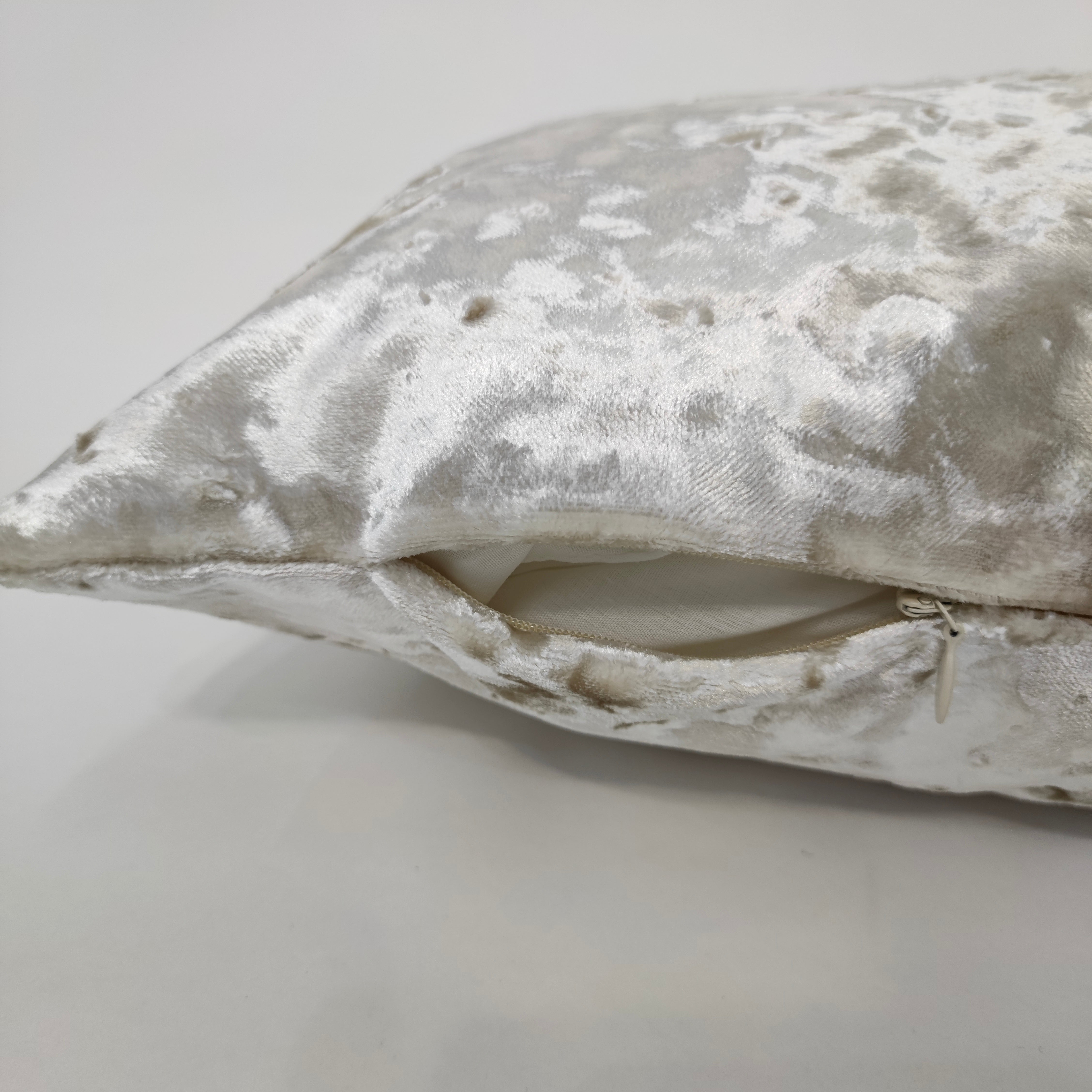 Housse de coussin en velours moiré - différentes tailles