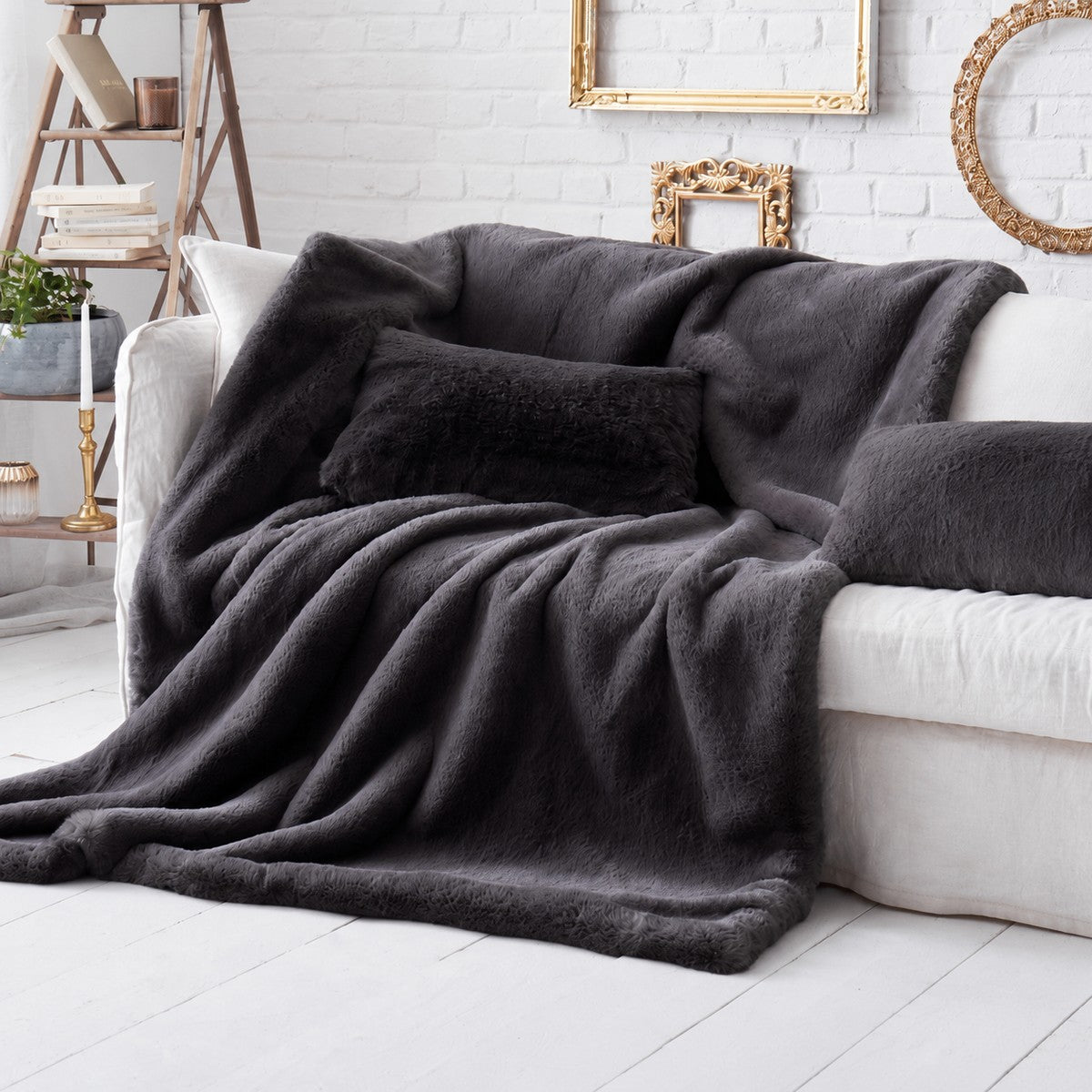 Coussin Gris Smoky