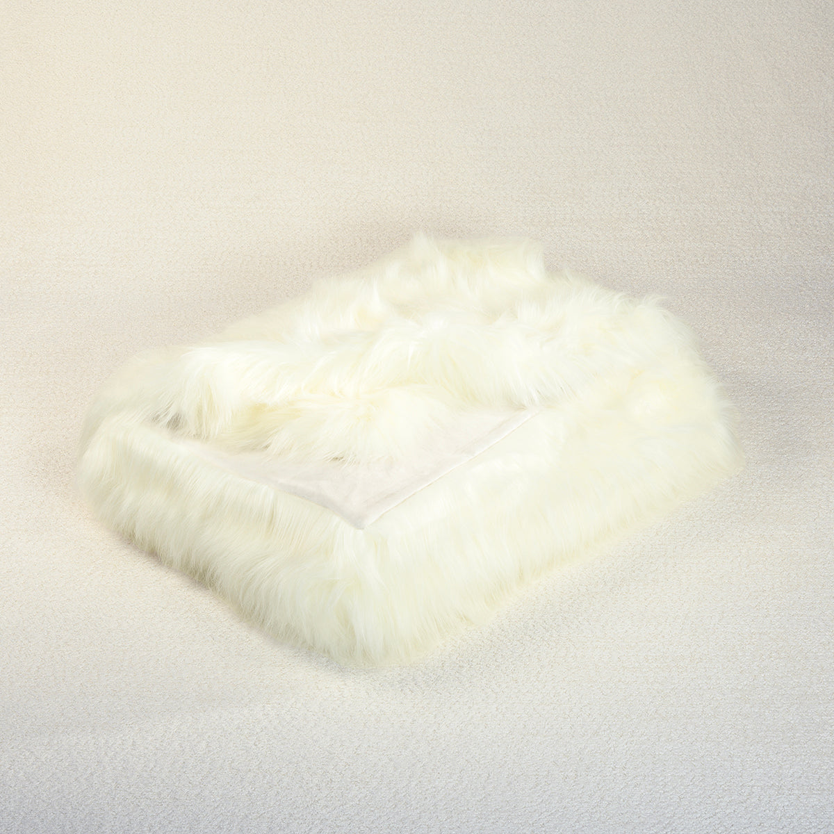Plaid Himalaya Ivoire