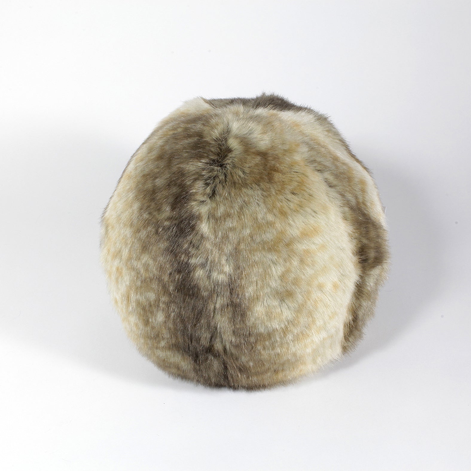 Coussin rond snowball couleur monaco Maison Pélonge.