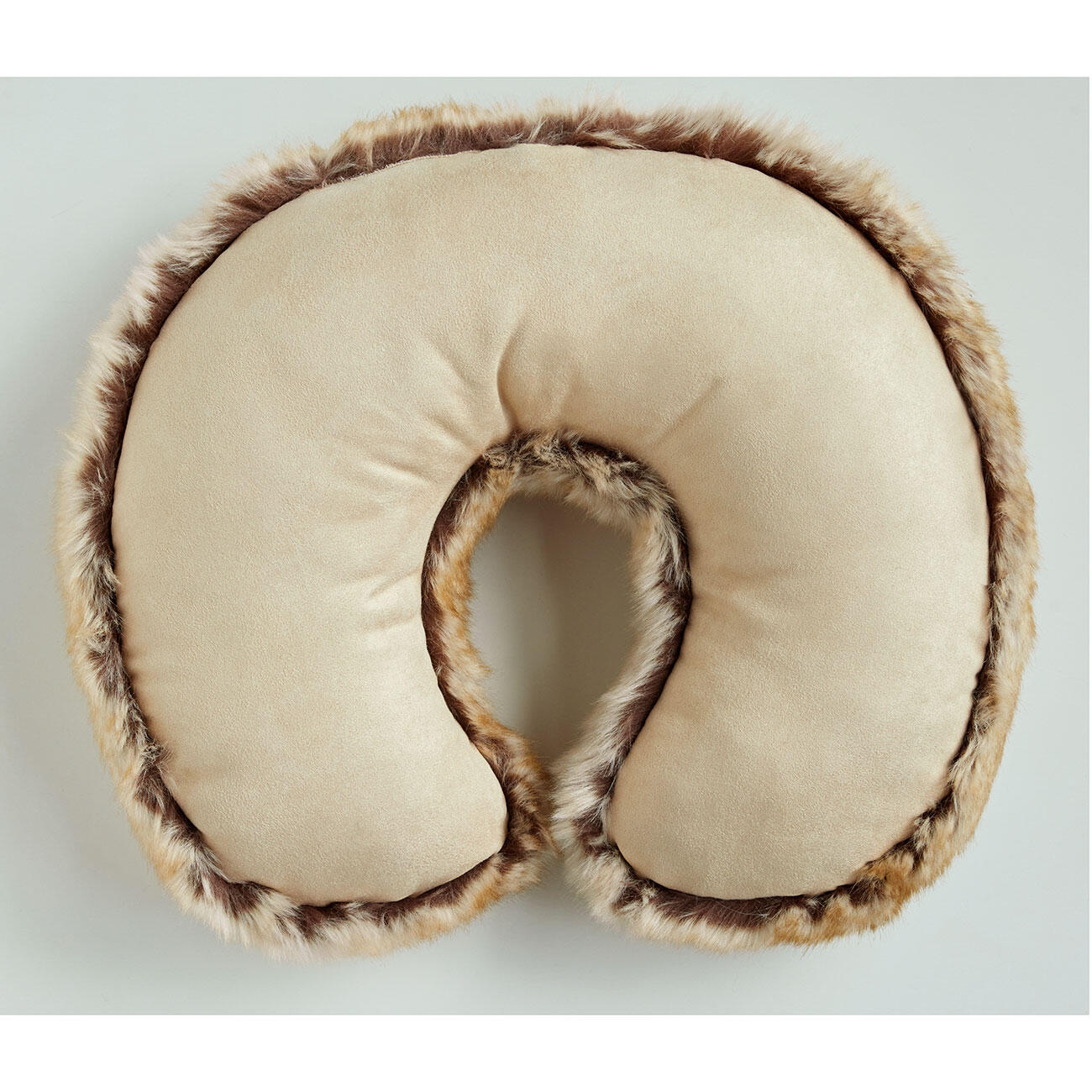 Faux Fur Travel Pillow