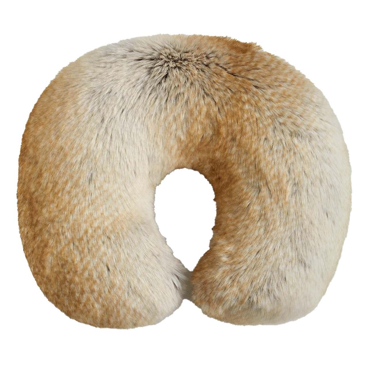 Faux Fur Travel Pillow