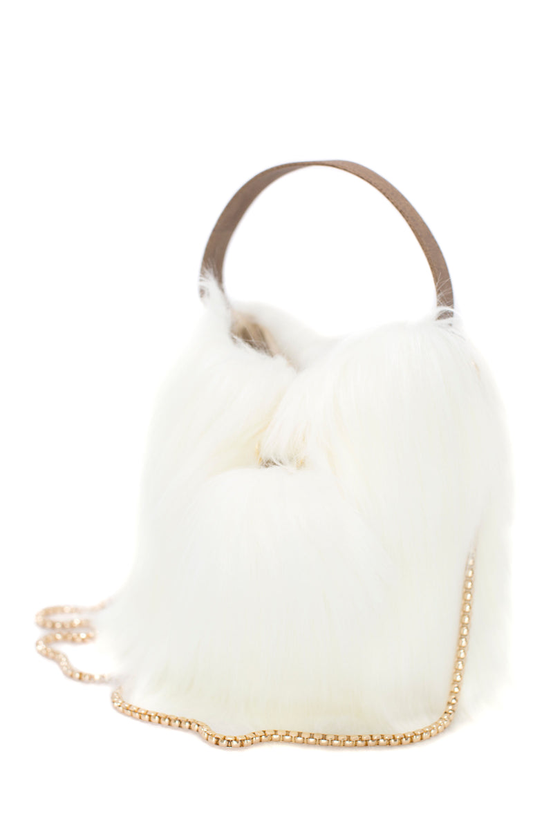 Petit Sac en fausse fourrure