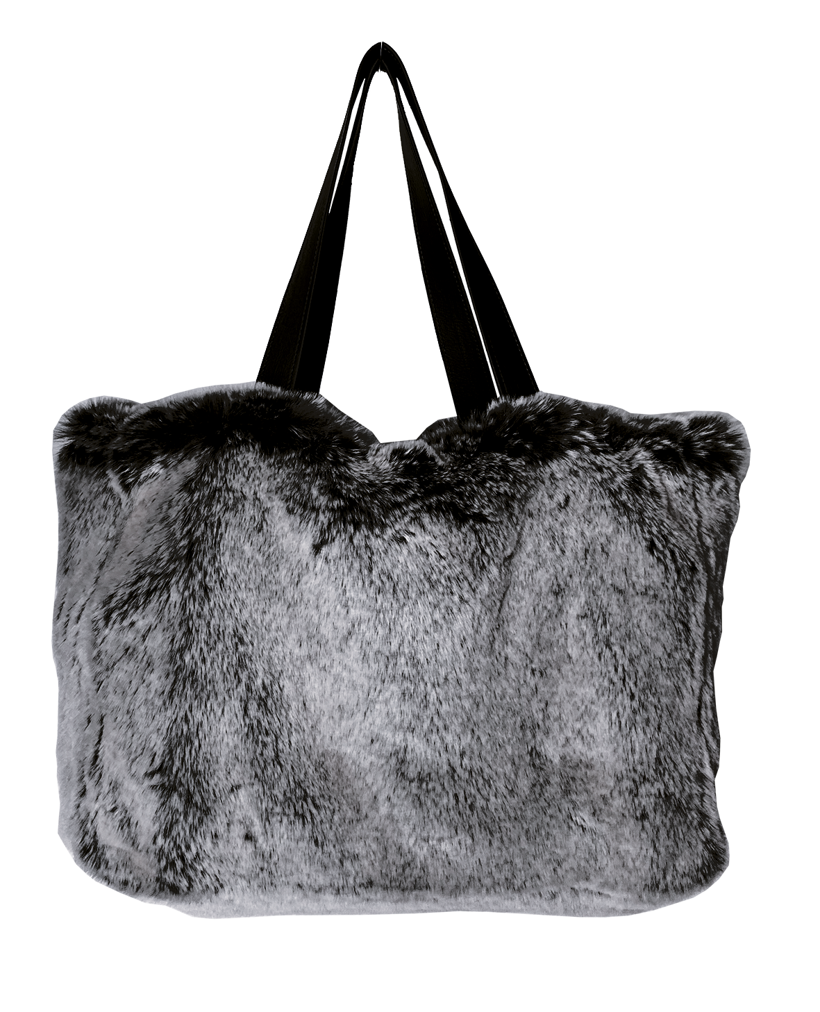Faux fur bag