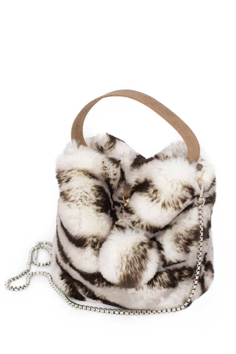 Petit Sac en fausse fourrure
