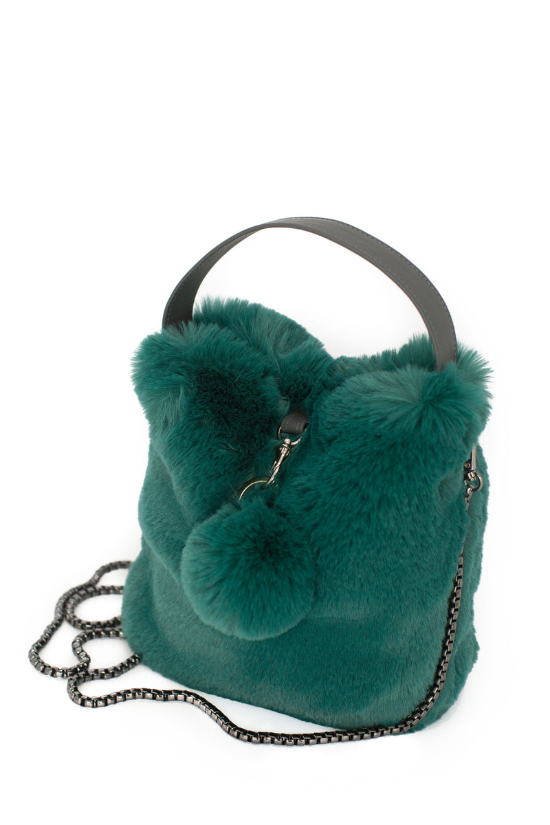 Petit Sac en fausse fourrure