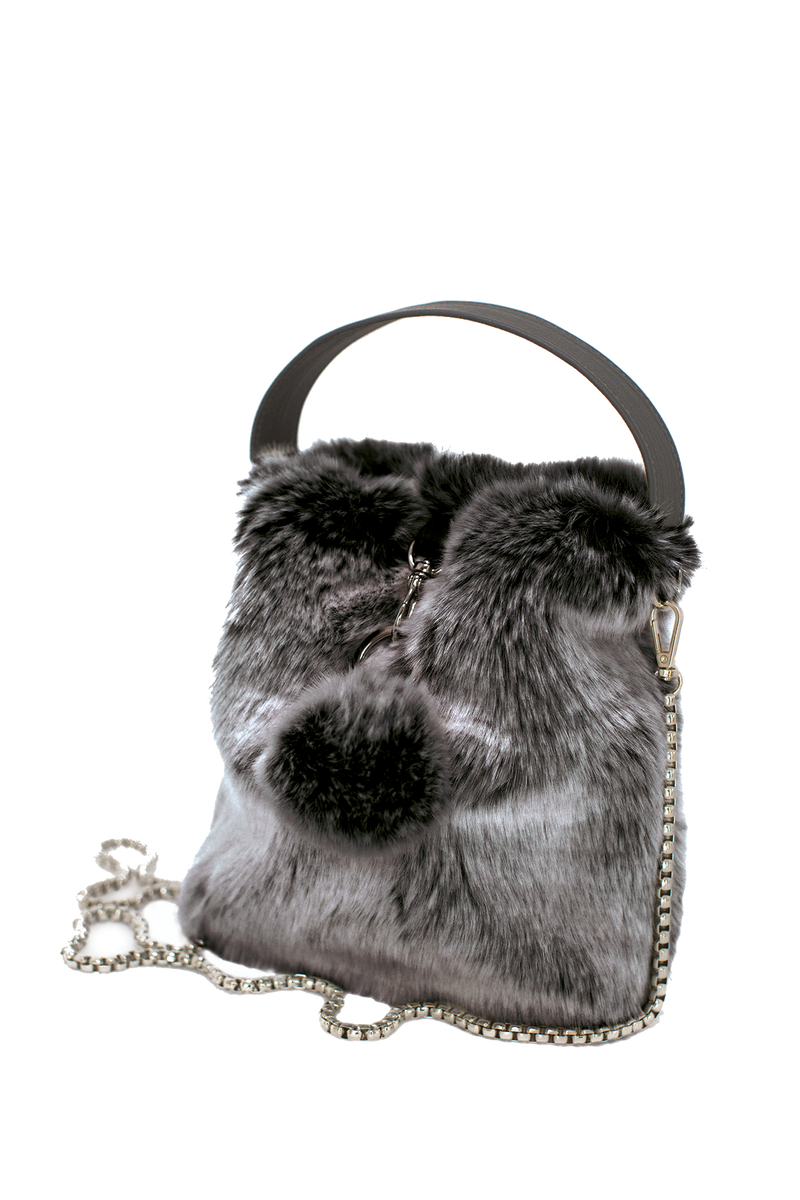 Petit Sac en fausse fourrure
