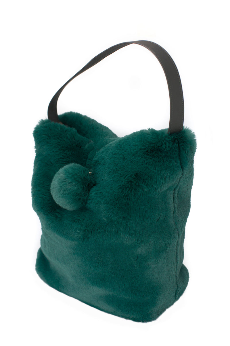 Sac en fausse fourrure