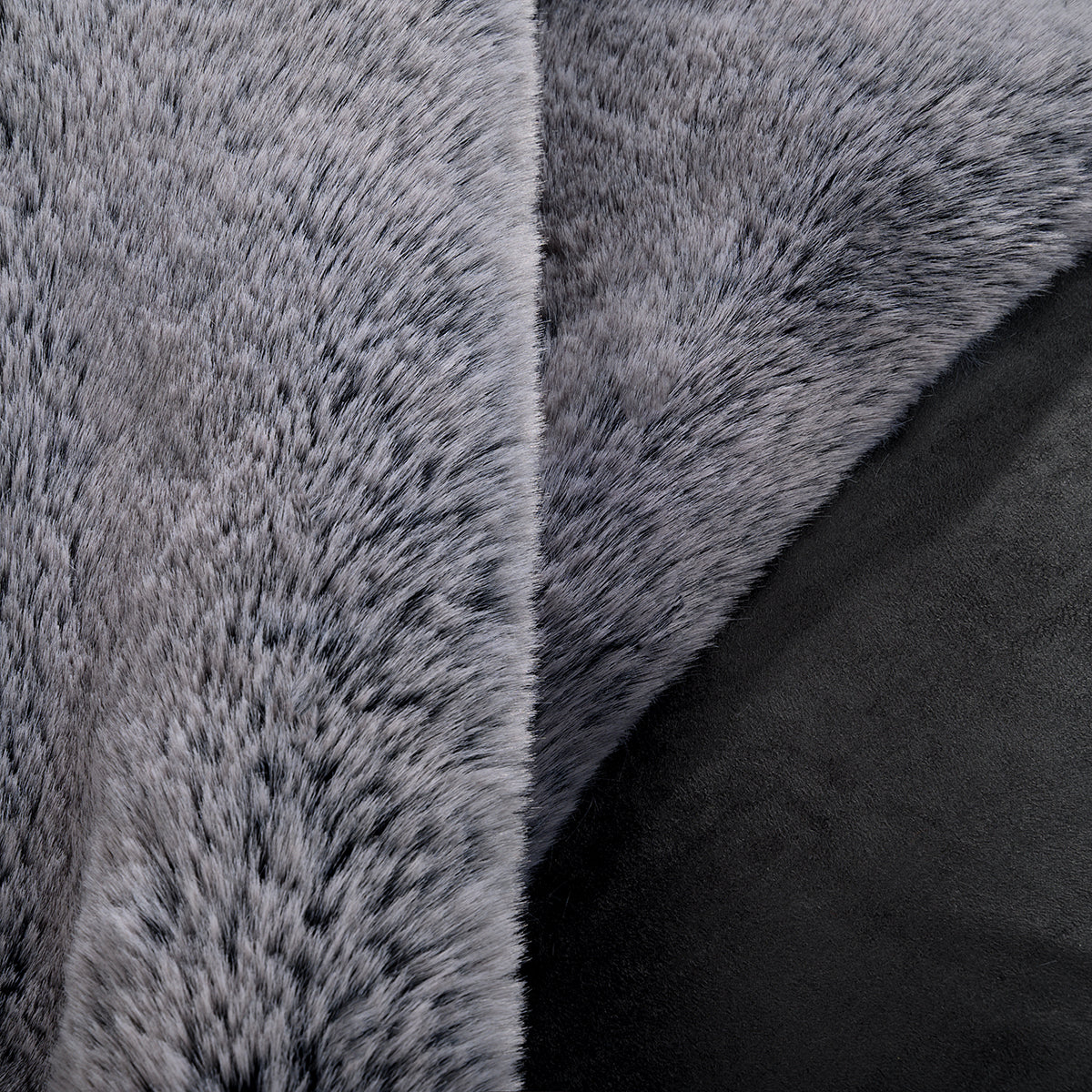 Tissu au mètre Noir Givré