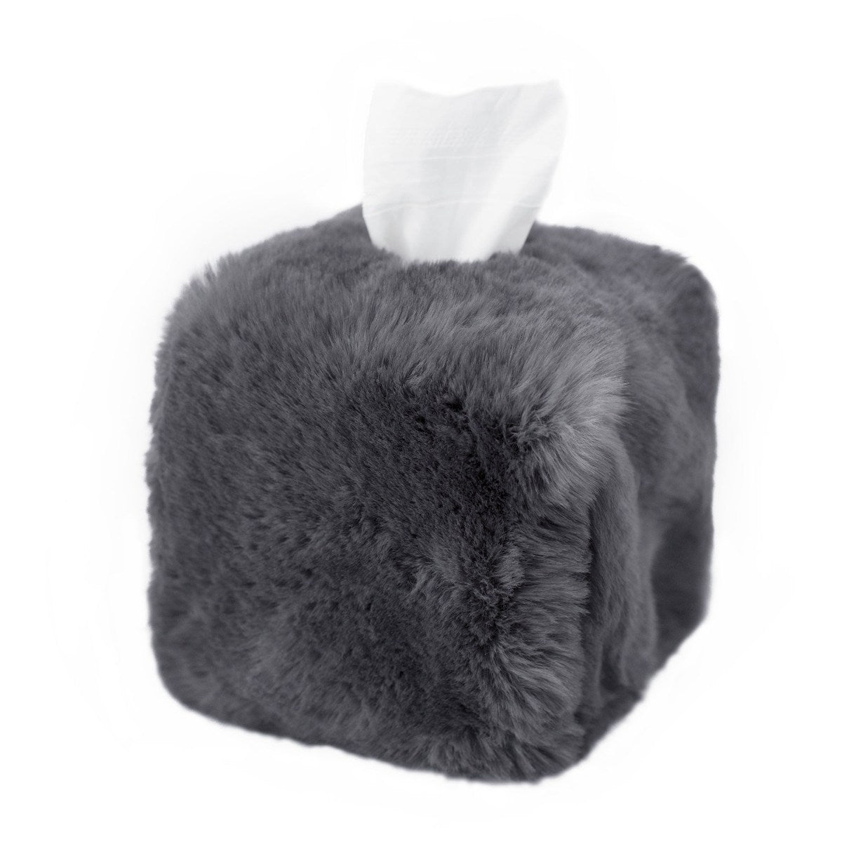 Housse Boîte à mouchoirs Gris Smoky