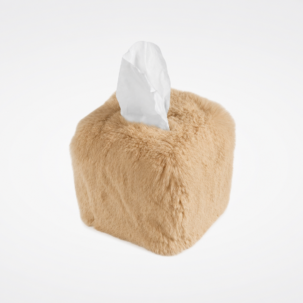 Latte Tissue Box Cover