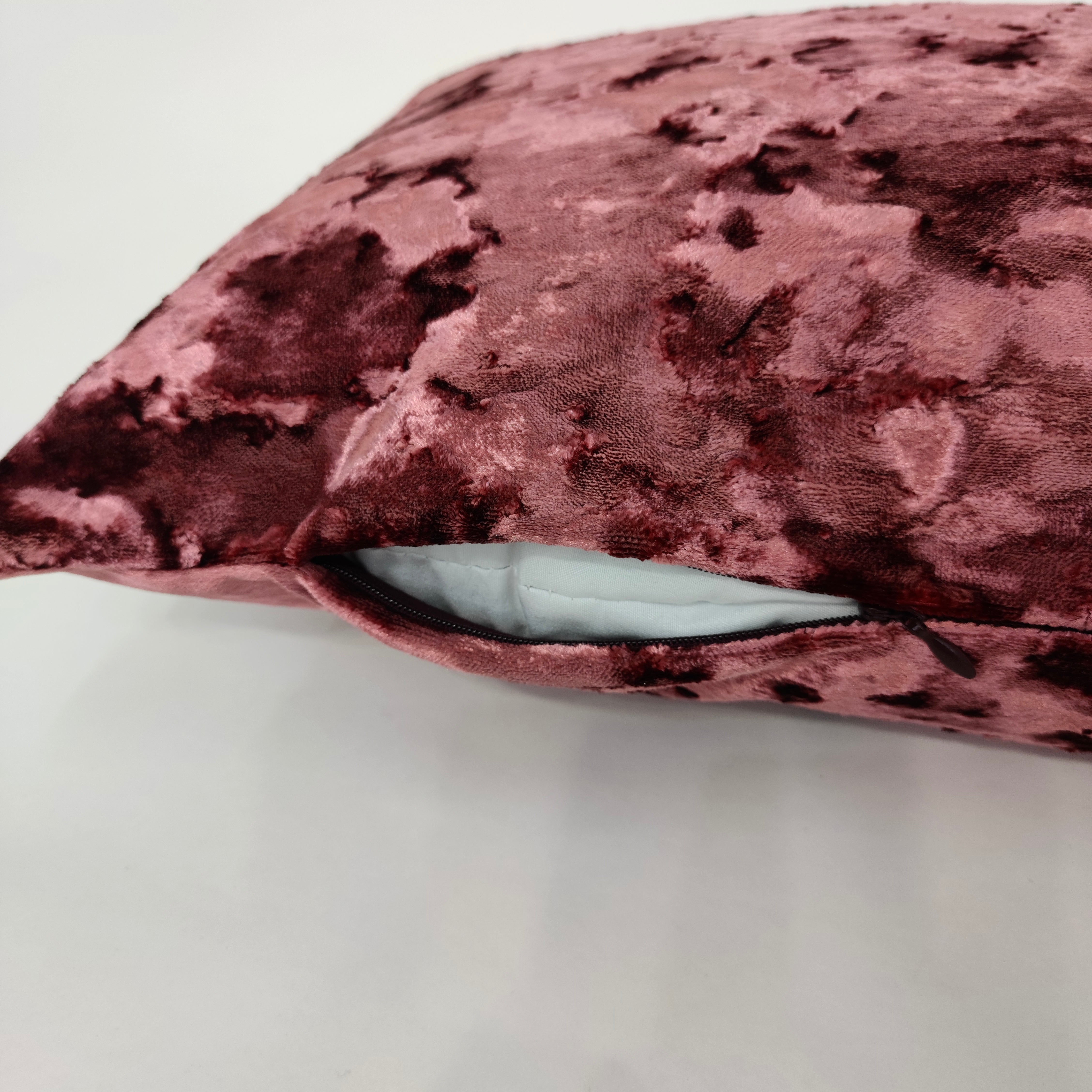 Housse de coussin en velours moiré - différentes tailles