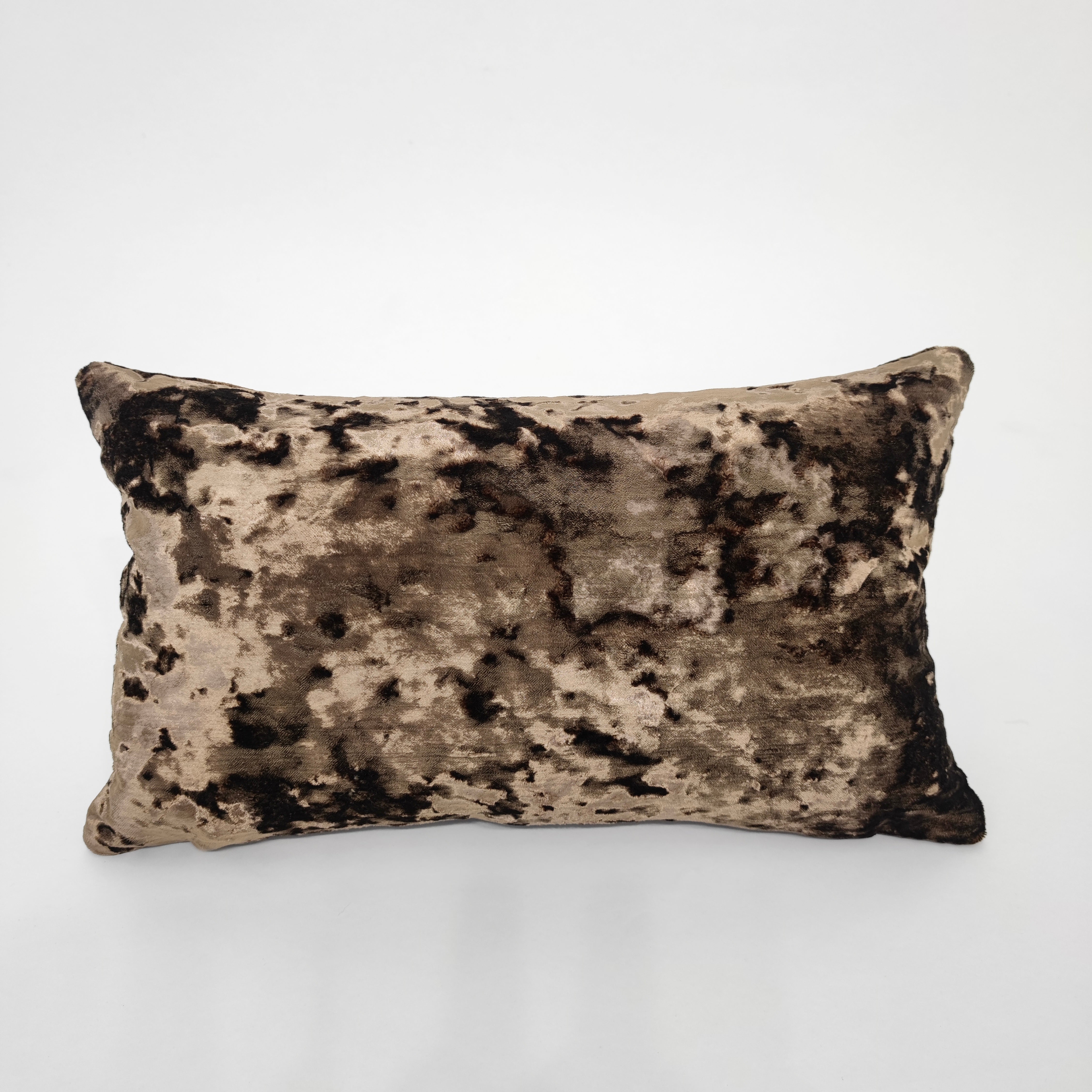 Housse de coussin en velours moiré - différentes tailles