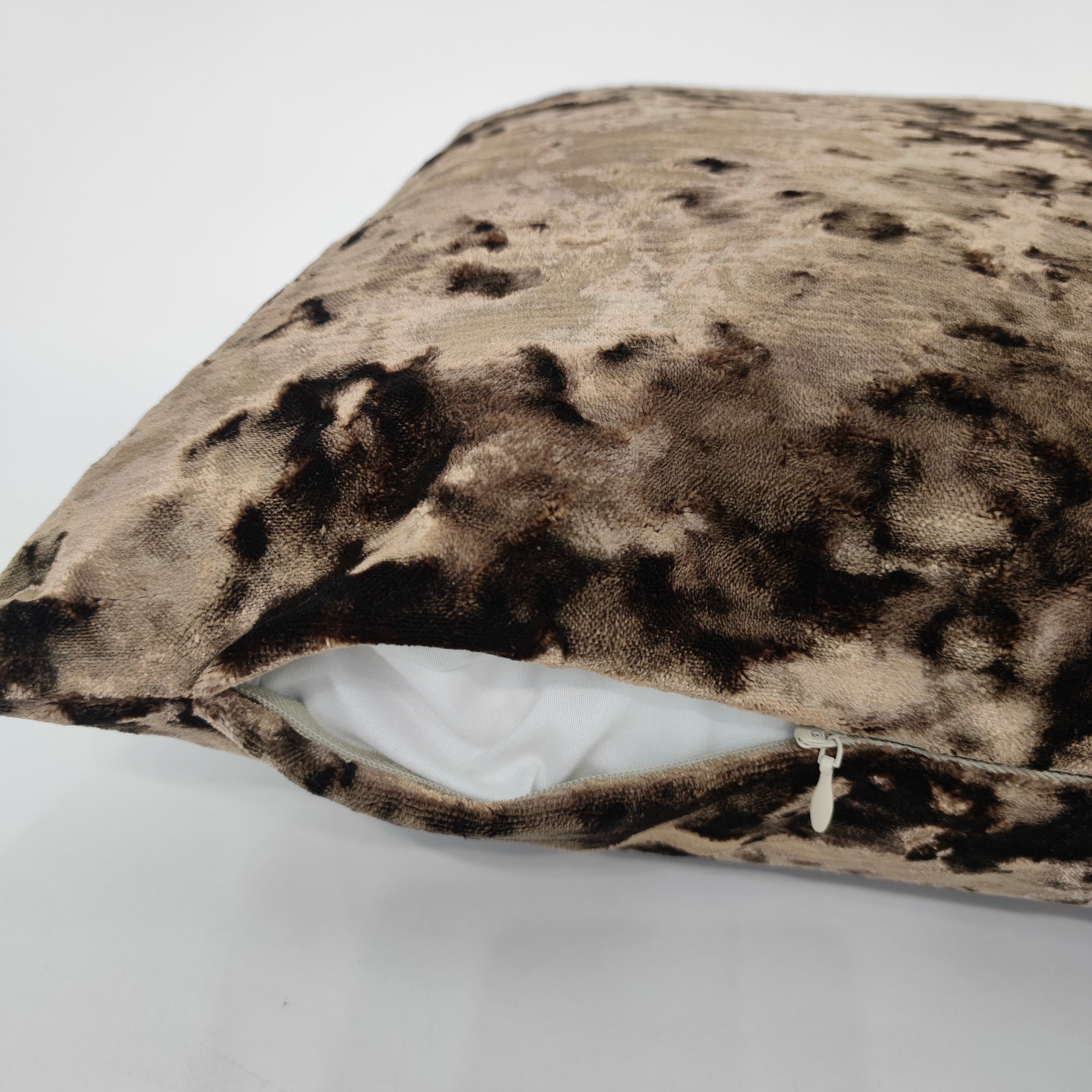 Housse de coussin en velours moiré - différentes tailles