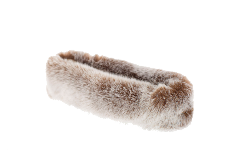Petit col / Bandeau en fausse fourrure