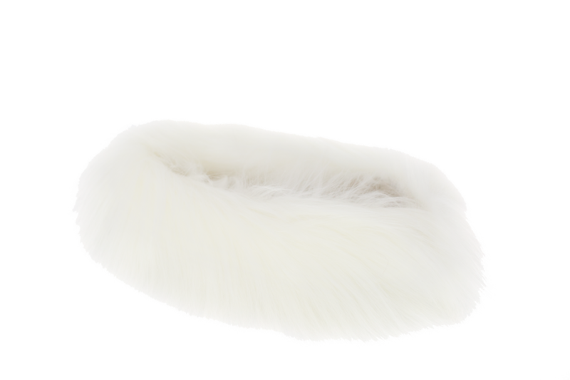 Petit col / Bandeau en fausse fourrure