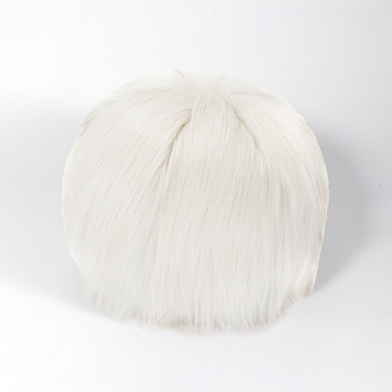 Coussin rond snowball couleur himalaya ivoire Maison Pélonge.